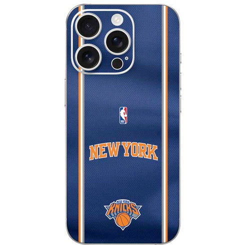NBA New York Knicks Jersey iPhone 16 Pro Skin